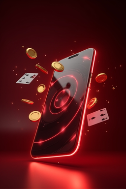 Buran Casino app on a smartphone